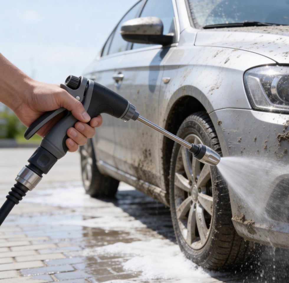How to use Jetterix on a garden hose